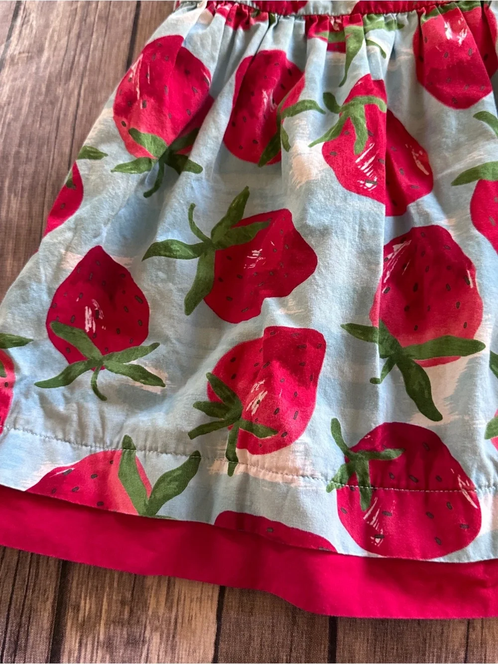 Gymboree strawberry dress vguc 12/18